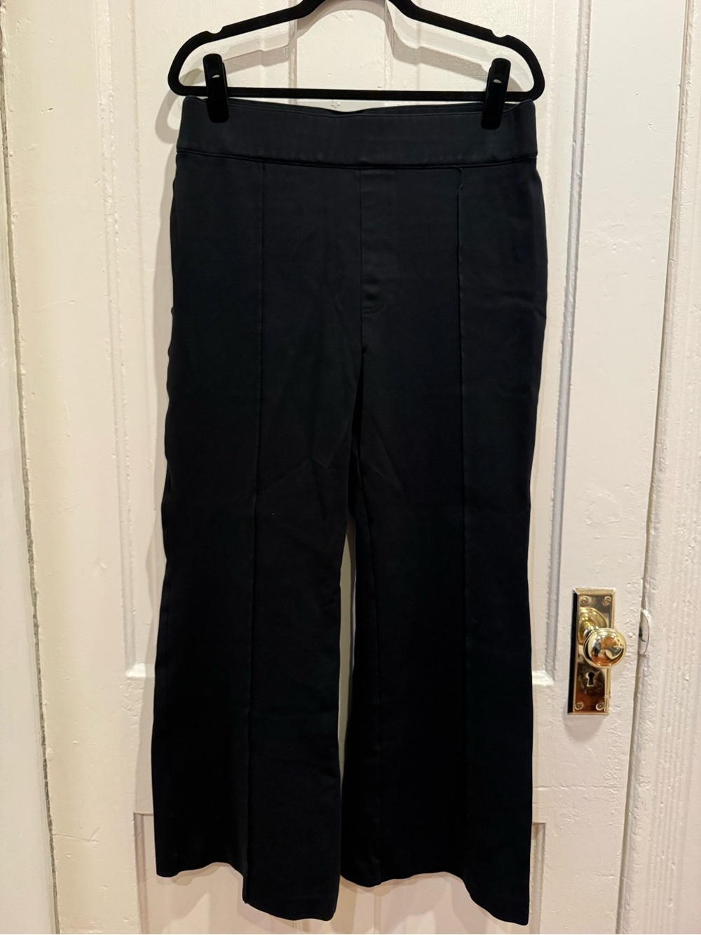 Spanx The Perfect Pant Hi-Rise Flare, 1X Petite, Black